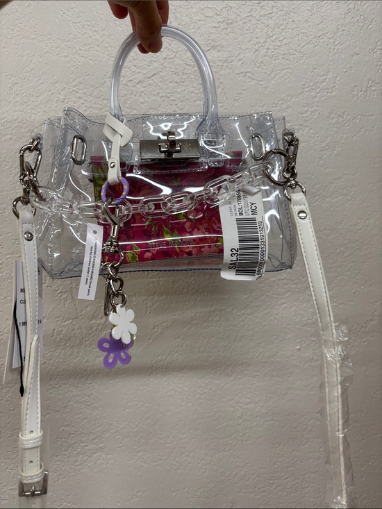 Steve Madden Handbags - Steve Madden bgummy crossbody bag clear